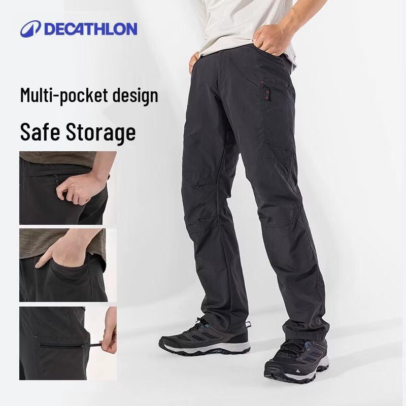 Decathlon TREK100 Men's Quick-Dry Hiking Pants