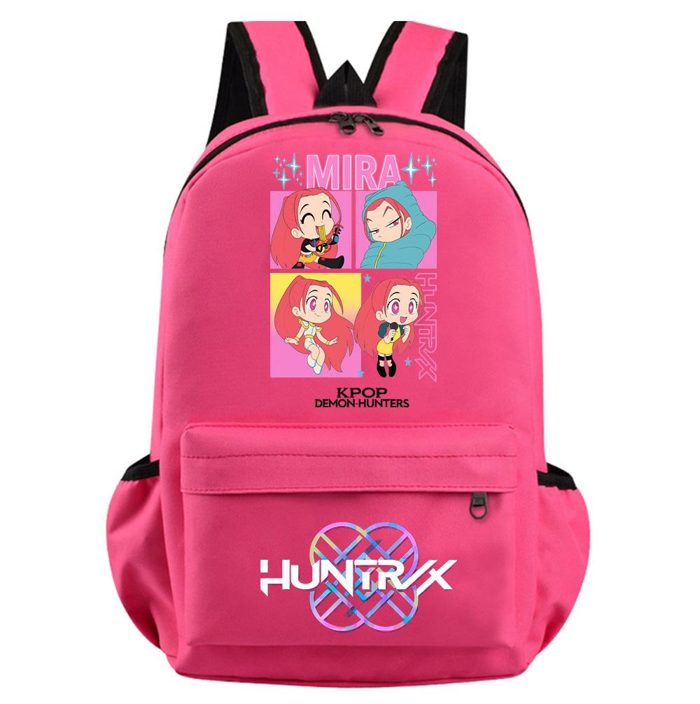 Rucsac Desen Animat K-Pop Vânătorii de Demoni Imprimat pentru Adolescent Student Fată Băiat Ghiozdan Școlar Femei Capacitate Mare Impermeabil Geantă de Călătorie Cadou Copil