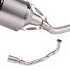 Motorcycle Exhaust System Stainless Exhaust Pipe 51MM Muffler Slip-on Header Pipe for YAMAHA NMAX 155 NMAX125 2020 2021