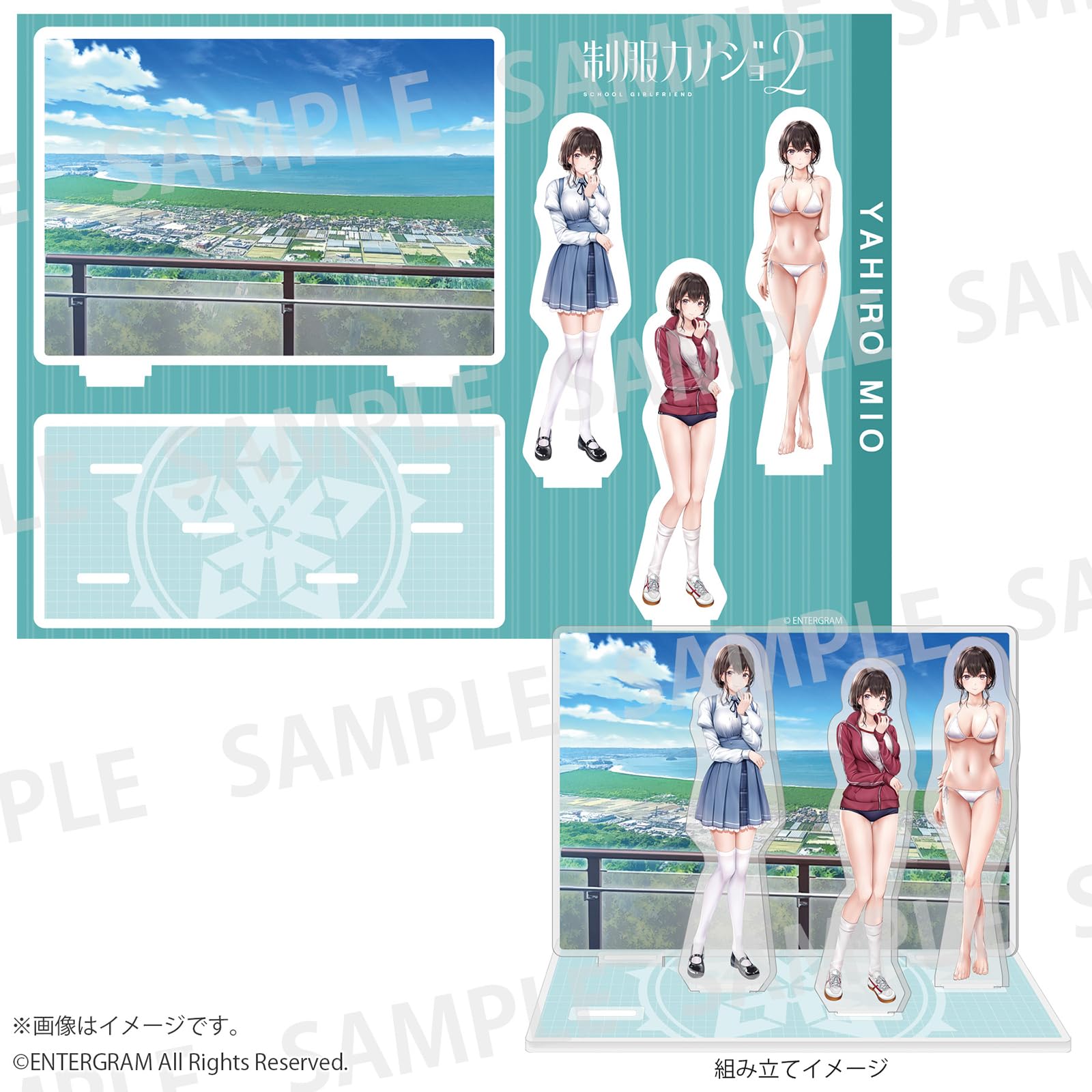 Равномерная Подруга 2 Диорама Акриловая Фигурка Яхиро Мио