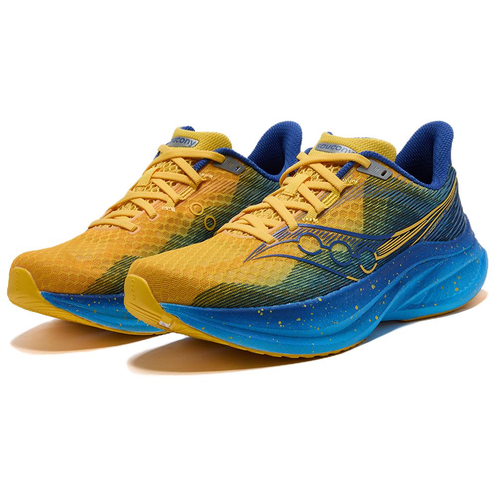 SAUCONY Endorphin Speed 5 Htc China Versatile Comfortable Durable Low-Top Marathon Running Shoes Unisex Running Shoes Yellow Blue S31007-551