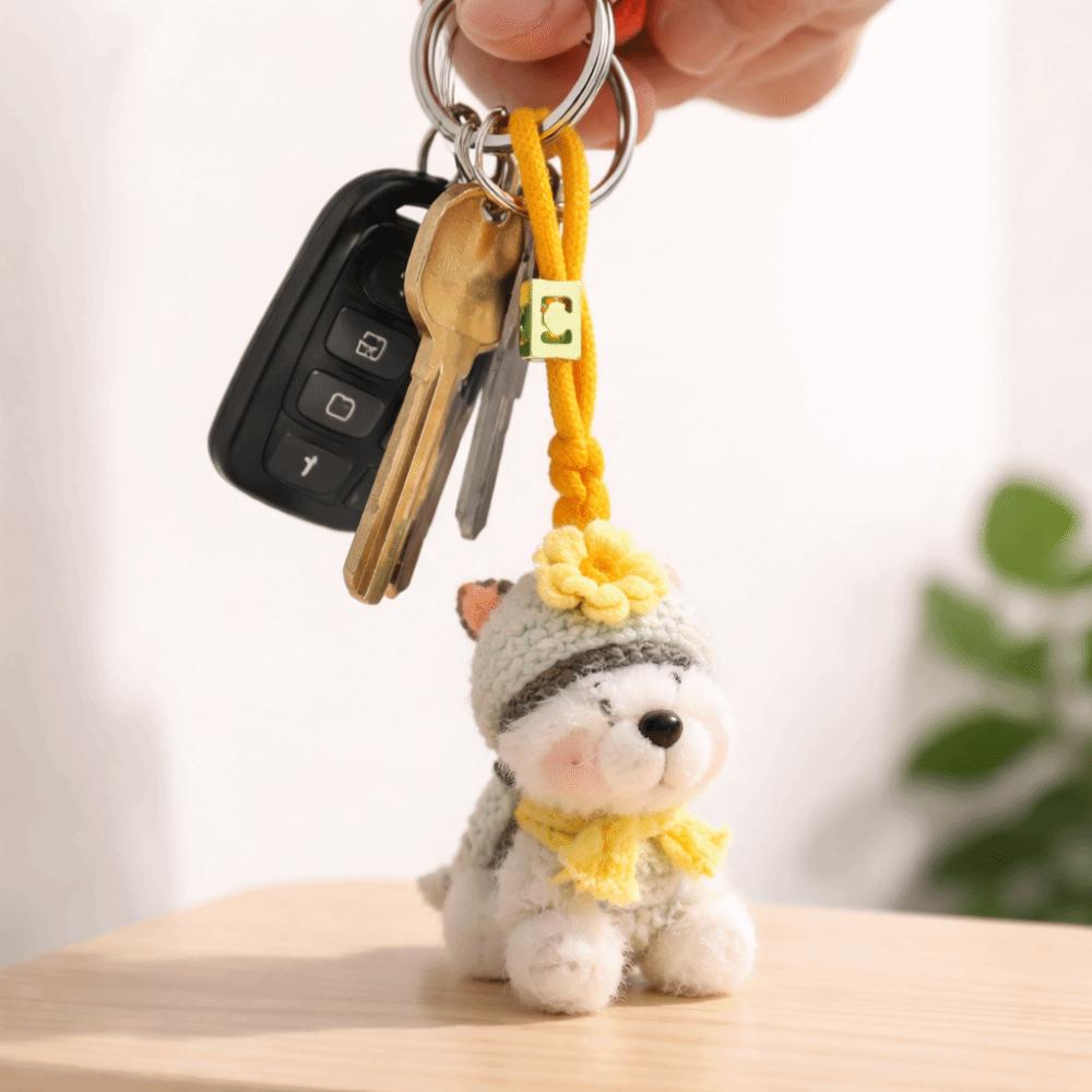Multifunctional Bag Charm Cartoon Plush Puppy Bag Pendants Cute Bag Accessories  Cute Style