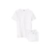 Round Neck Cotton Simple Short Sleeve T-Shirt Men Tops White 110821-CC722-16510