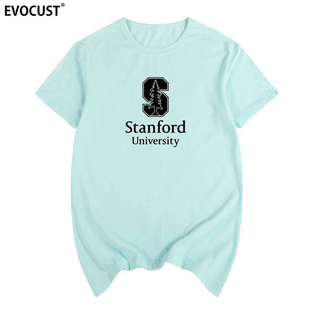 STANFORD UNIVERSITY T-Shirt Baumwolle Herren T-Shirt Neu TEE T-SHIRT Damen