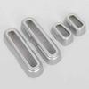 Silver Seat Adjust Handle Button Cover Trim 17-21 For Honda CRV CR-V 4PCS