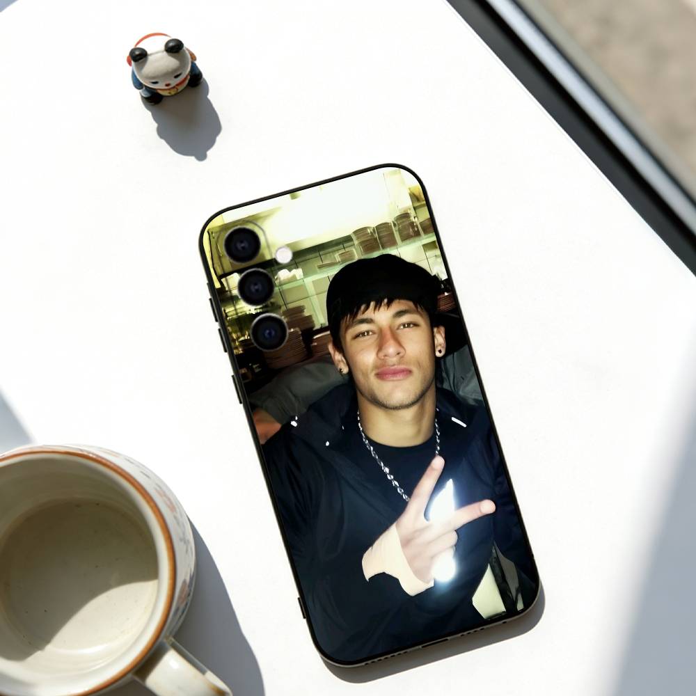 Neymar Phone Case For Samsung Galaxy A73,A72,A71,A70,A53,A52,A51,Soft Silicone Black Cover