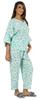 Phagun Women Loungewear 2Pcs Pajama Set Sleepwear Top & Pajama Asian
