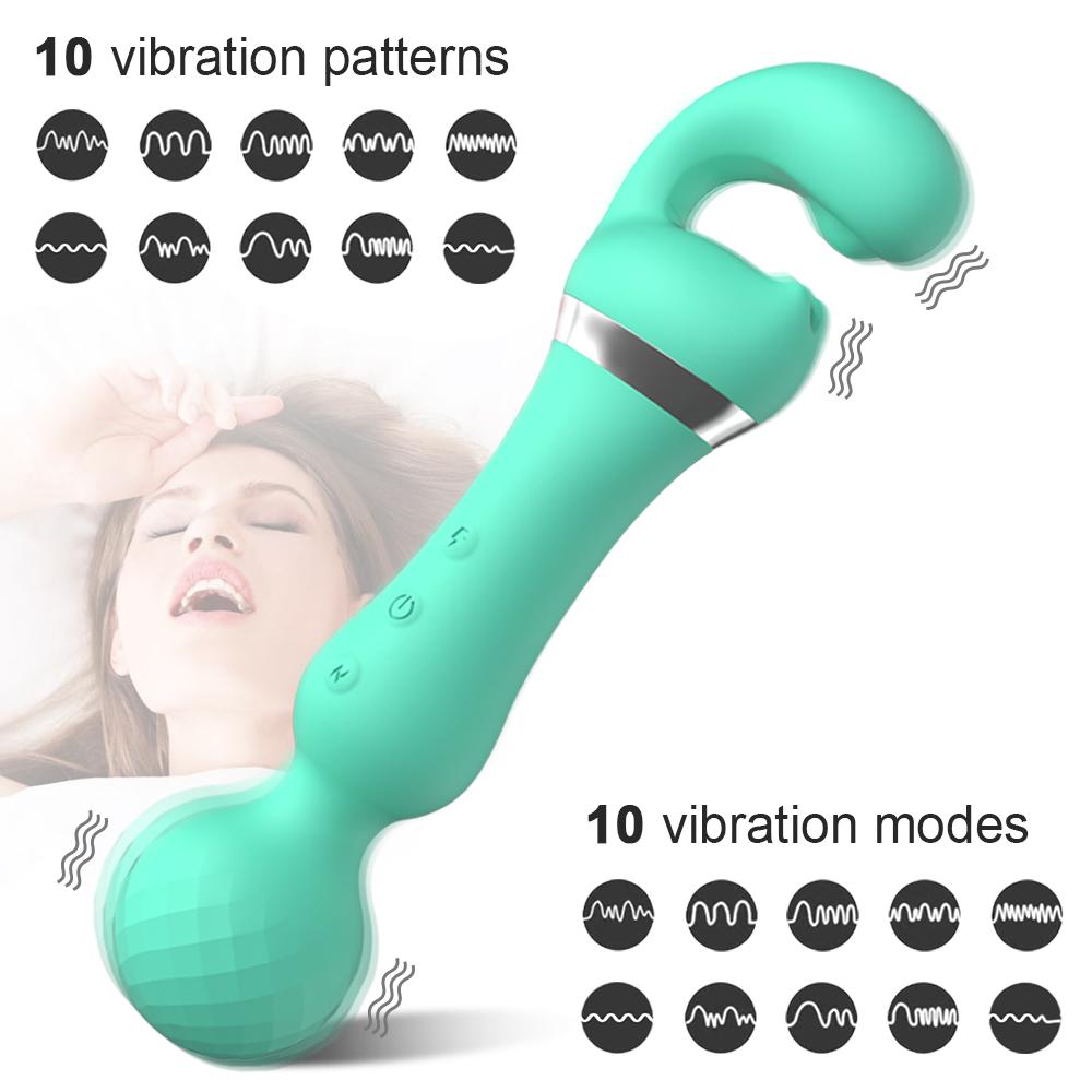 Powerful Vibrator AV Magic Wand Female Clitoral Stimulator G-spot Stimulator Comfort Vibrator Sex Toy for Adults