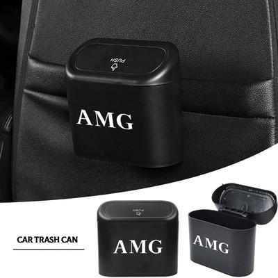 Bilpapperskorg Förvaringslåda Fordon Multifunktionell Soptunna Dammbehållare För Mercedes Benz AMG GLE GLS GLC CLA GLB ML C500 C200 C300 W204 W206 W205 W203