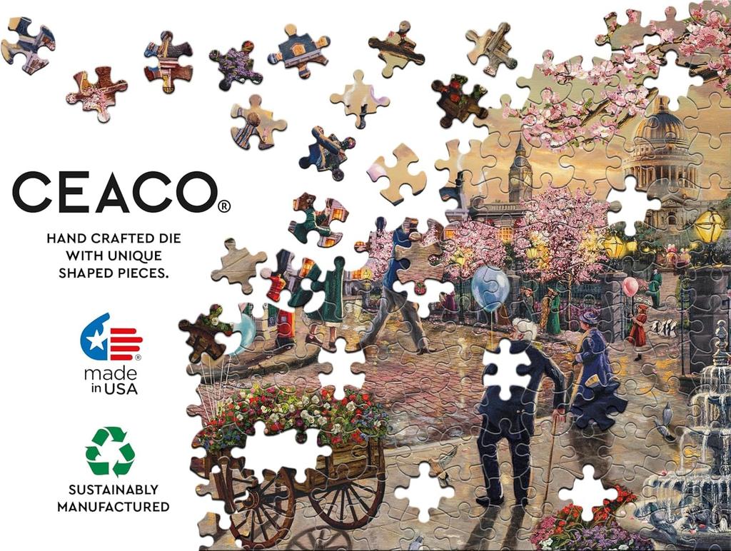 Ceaco - Thomas Kinkade - Disney - Mary Poppins Returns - 1000 Piece Jigsaw Puzzle