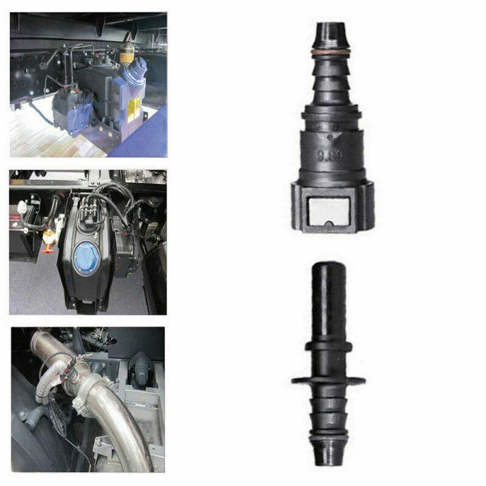 Pipe 9.89-ID8 7.89-ID6 Car Fuel Line Connector Quick Release Female Connector Straight Connector Auto Fuel Line Hose Coupler Fuel System Fittings7