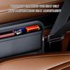 Multifunctional Car Seats Slot Storage Leather Pouches Space Saving for Key Phones Wallets Organizing Personal Items