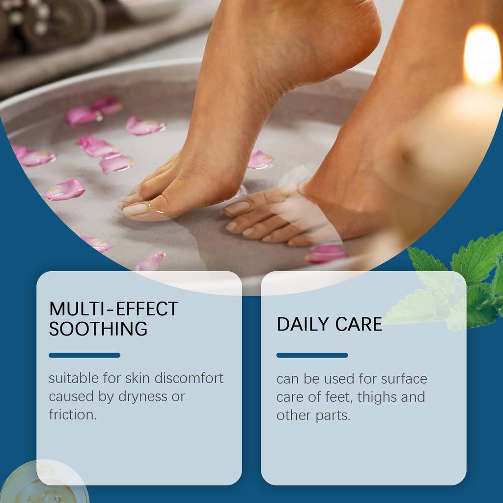 Foot Care Cream Gentle Care Nourishes Foot Skin Comfortable Massage External Foot Cream