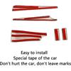 Car Accessories Fit for 2019 2020 2021 2022 2023 2024 2025 Mazda 3 Axela Interior Front Center Console Side Air Vents Outlet Cover Trim Frame (Carbon