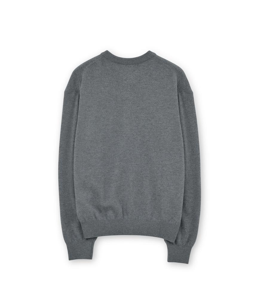 Brownyard Round Cardigan, Gray