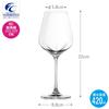 Toyo Sasaki Glass Fine Crystal Wine Dishwasher for Red and White Glass, DESIRE, Universal, 420ml, Safe, Break-Resistant, Wine, Gift, Present,