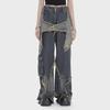 2023 Retro Oversize High Street Wide-Leg Jeans for Women