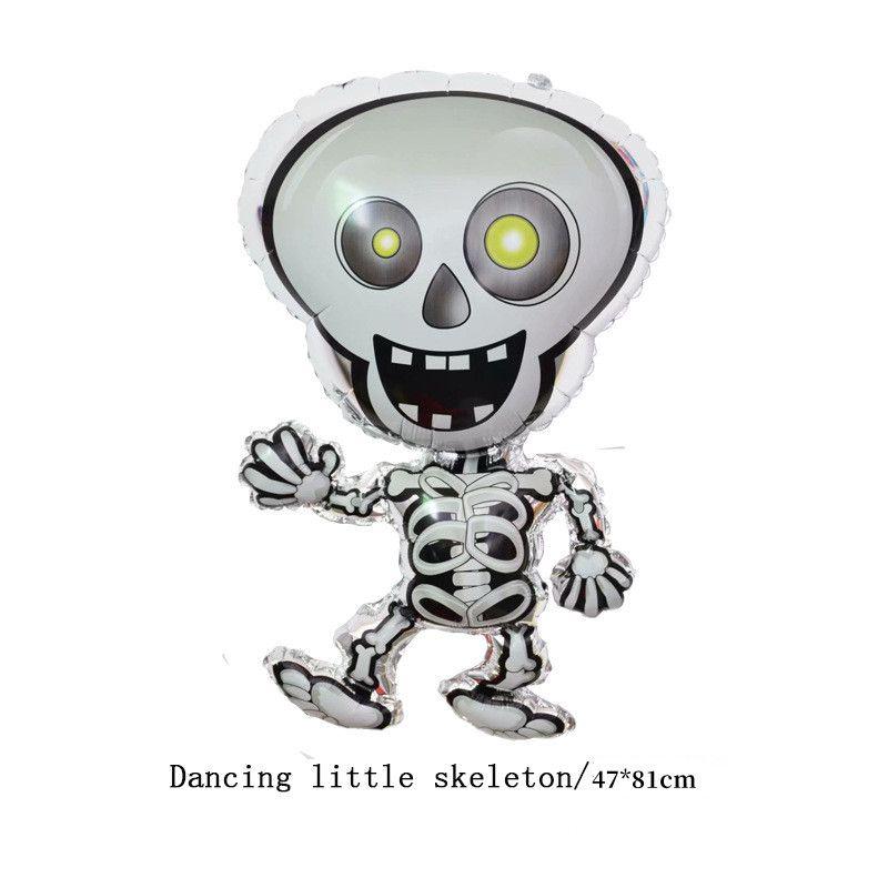 Spooky Halloween Decorations Aluminum Spider Foil Balloon For Party Supplies