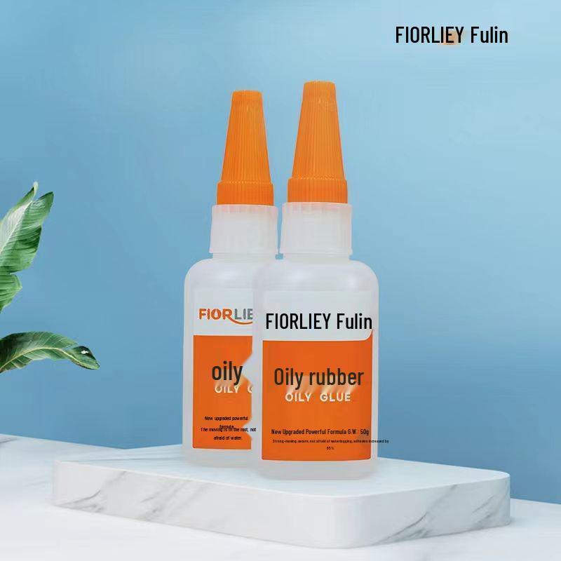 Fulin Waterproof Shoe Adhesive - Strong Oil-Based Glue for Plastic, Ceramic, and Metal.