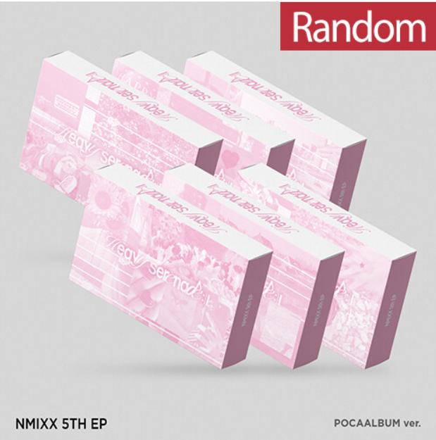 

[предзаказ] NMIXX EP 5 Heavy Serenade Платформенный альбом POCAALBUM Вер. 6 Наборов Официальных K-pop Альбомов 1 Random