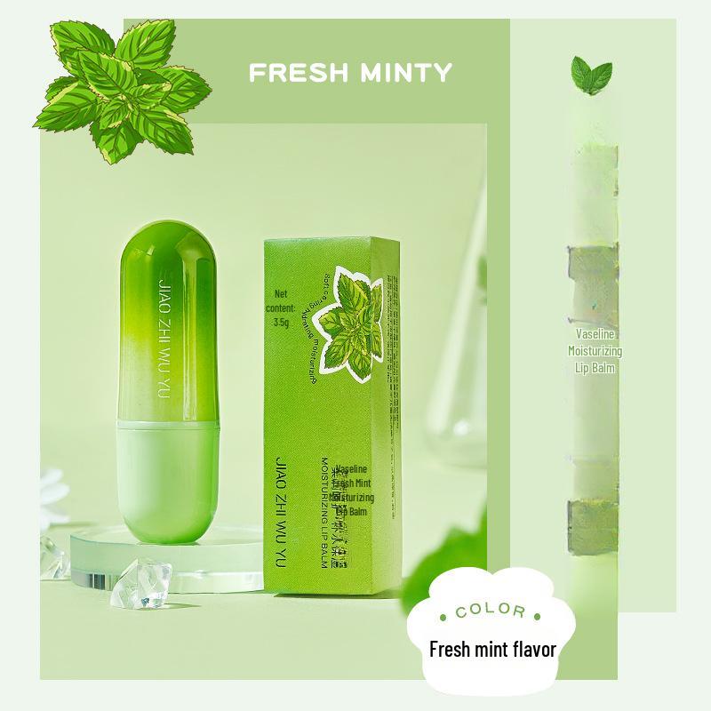 

Увлажняющий бальзам для губ Jiaozhiwuyu - бесцветная маска для губ для ухода за губами и осветления морщинок на губах