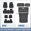 Floor Mats for Tesla Model Y Juniper 2026 2025 Right Hand Drive Floor Mats Cargo Liner Trunk Mat for Model Y Juniper Accessories