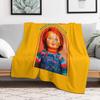 Chucky Retro Movies Throw Blanket Warm Plush Fuzzy Blanket for Living Room