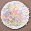 100Pcs 3mm Ribbons Mini Satin Ribbons Flowers Bows Ties DIY Craft Scrapbooking Embellishment Accessories Christmas Decorations
