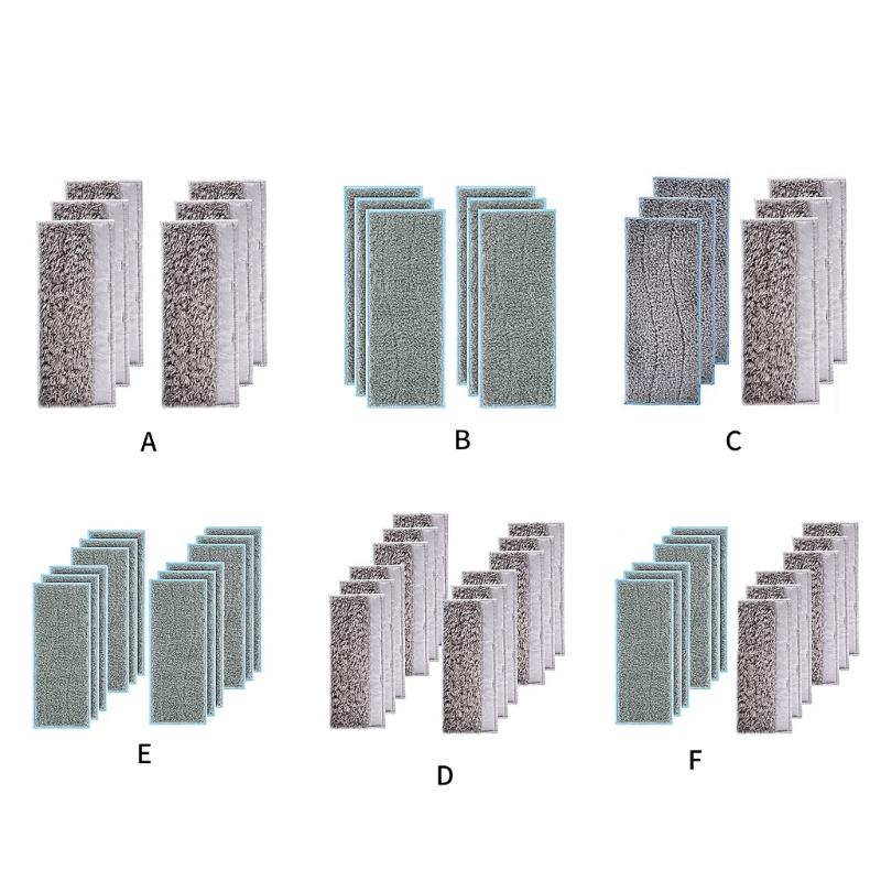 6/12Pcs/set Robot Vacuum Cleaner Mop Cloth Rags Dry Wet Mopping Pads for M6 Robotic Vacuum Cleaner Parts Accessories