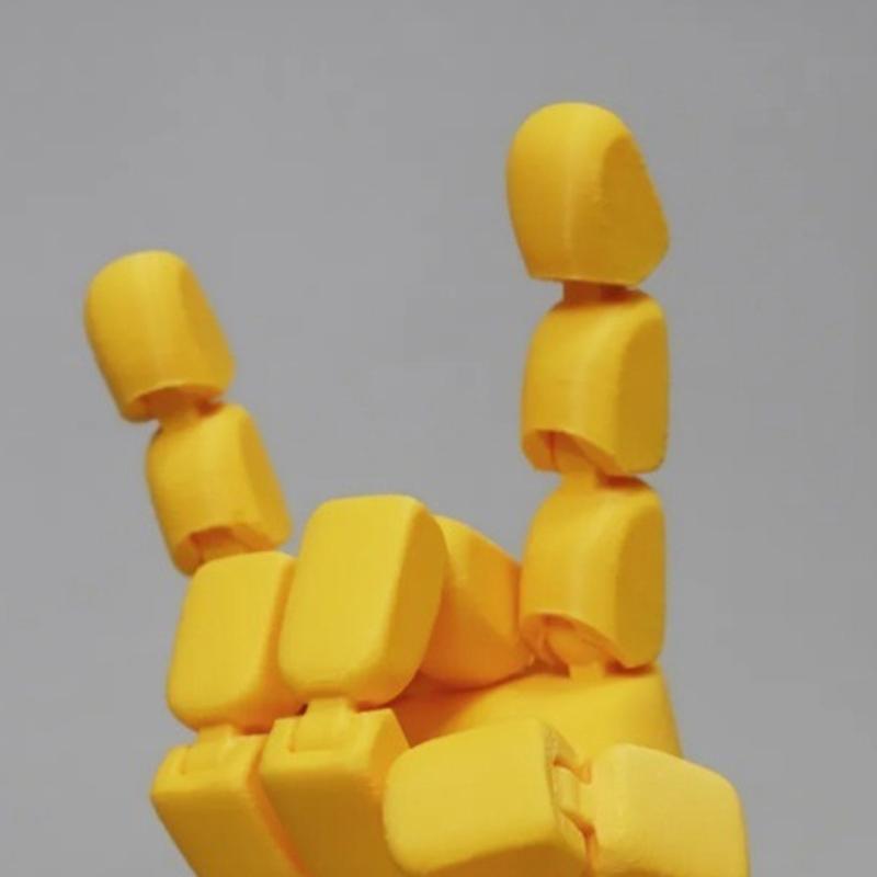 Moveable Fingers Manikin Hand Figure Hand Model Ornament for Sketching Drawing Home Office Desk Posable Joints Hand