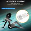 Funny USB Beauty Girl LED Light Car Rear Windshield Decorative Light High Brightness Wick Car Spoof Decoration