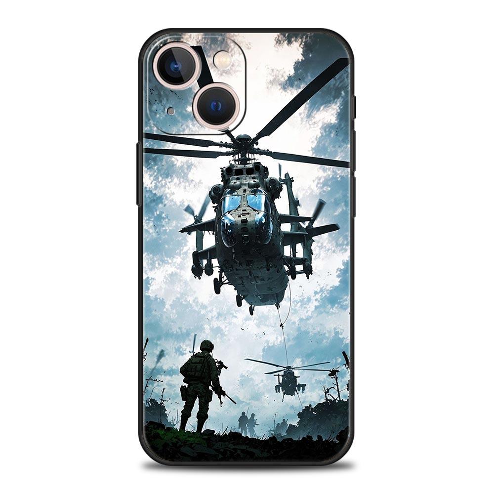 

Military Army Special Forces Phone Case For iPhone 17 16 15 Pro Max 11 12 13 14 7 8 Plus SE 2020 X XR XS Cover Soft Black iPhone 13