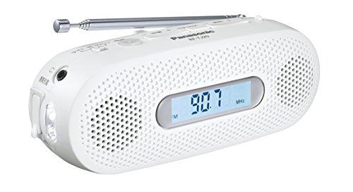 Panasonic FM-AM 2-Band Receiver, White, RF-TJ20-W