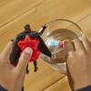 Hasbro Marvel Epic Hero Series Web Splashers Miles Morales Action Figure with Water Gear Ages 4 and Up Authentic Spider-Man 4-inch (10cm) Accessory,