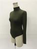 Sexy Choker Long Sleeve Jumpsuit Slim All-match Bottoming Shirt Shaperwear