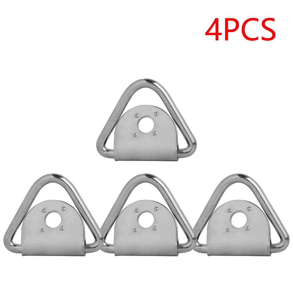 2-5PCS Pull Force 650 KgTie Down Lashing Ring+Cheat Anchor Truck Body Suspension Ring for Truck Trailer Van Boat Horsebox