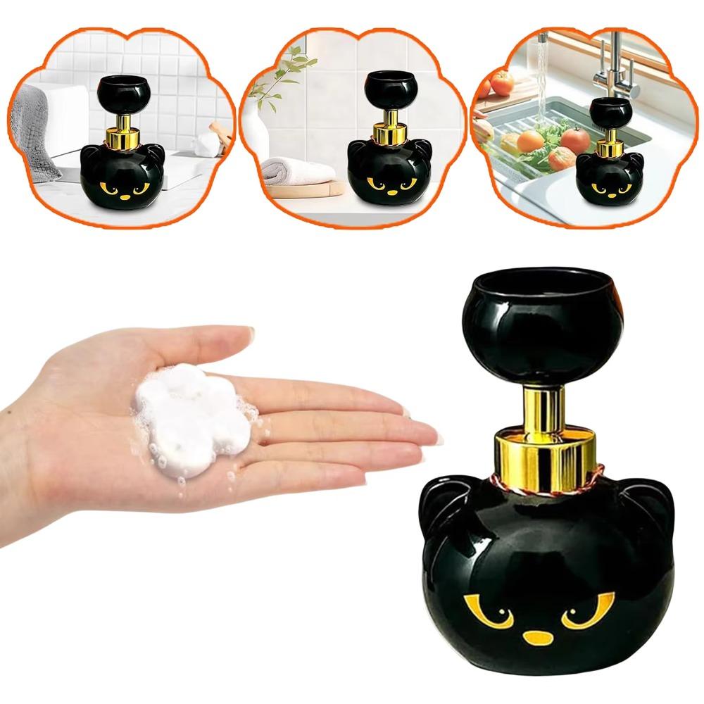 Flower Shape Foam Soap Pump Bottles Funny Shampoo Pump Container  Kitchen