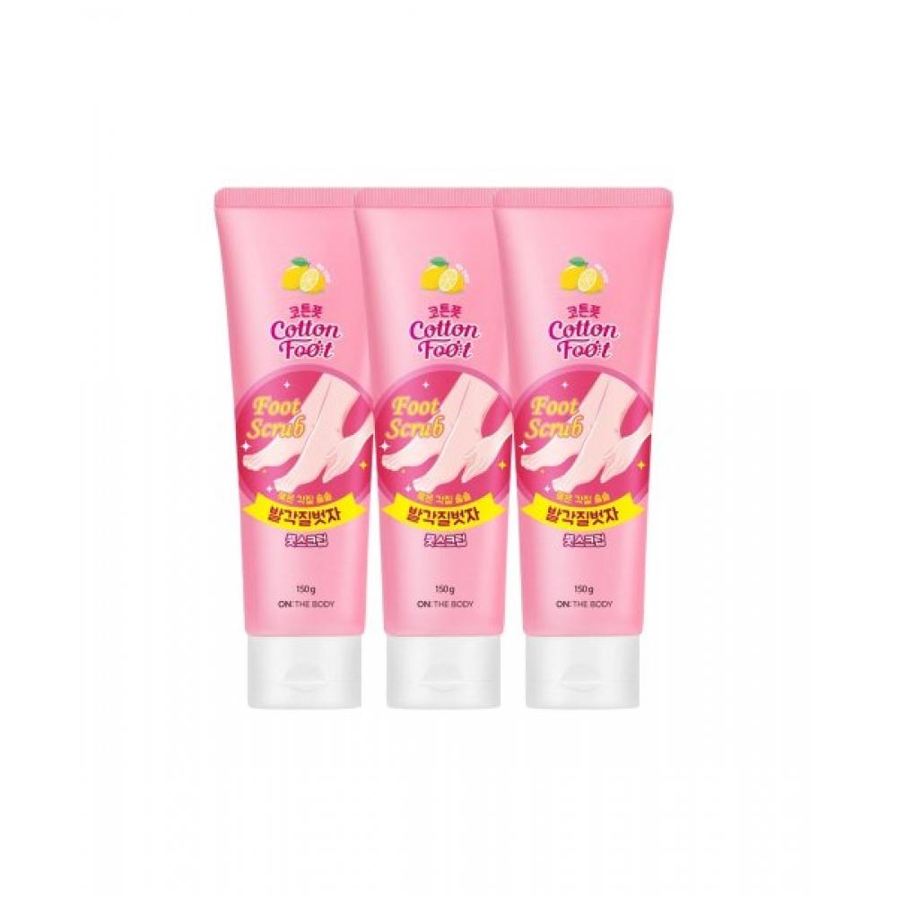 

Onthebody Cotton Foot Exfoliating Foot Scrub 150g 3pcs NONE