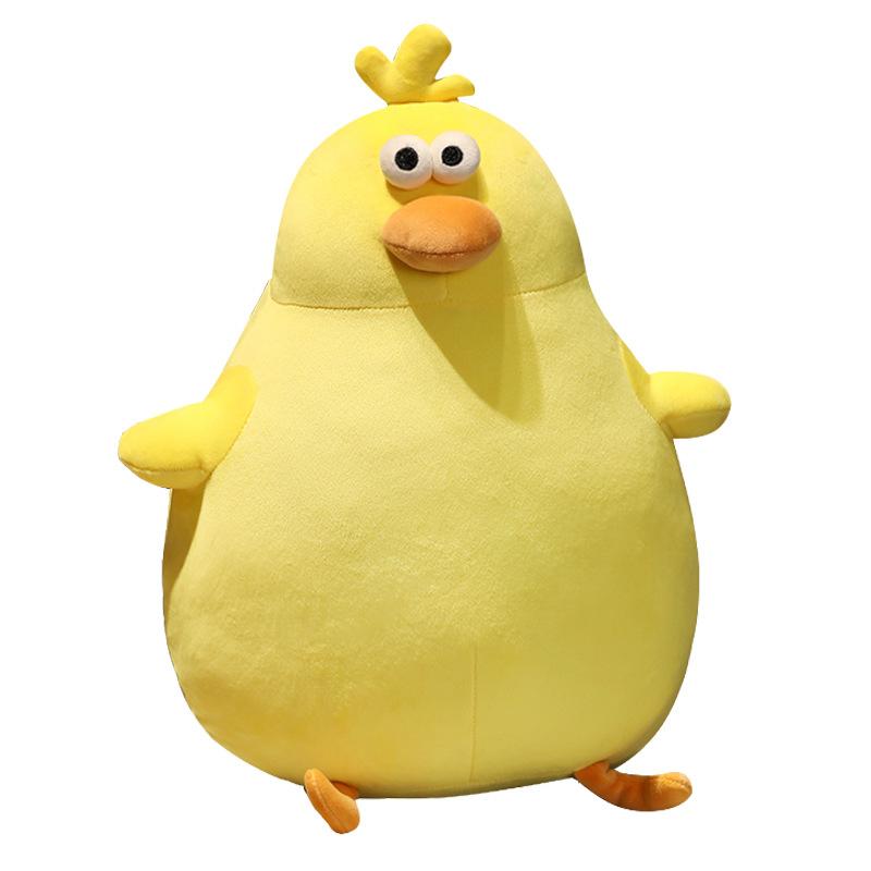 Creative Animal Frog Chick Tumbler Doll Plush Toy Girl Sleeping Soothing Pillow Children'S Rag Doll