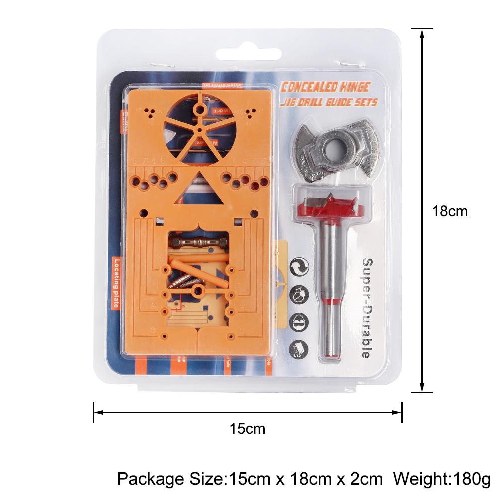 

1pc Diameter 35mm Adjustable Carbide Drill Bits Hinge Hole Opener Boring Bit Tipped Drilling Tool Woodworking Cutter