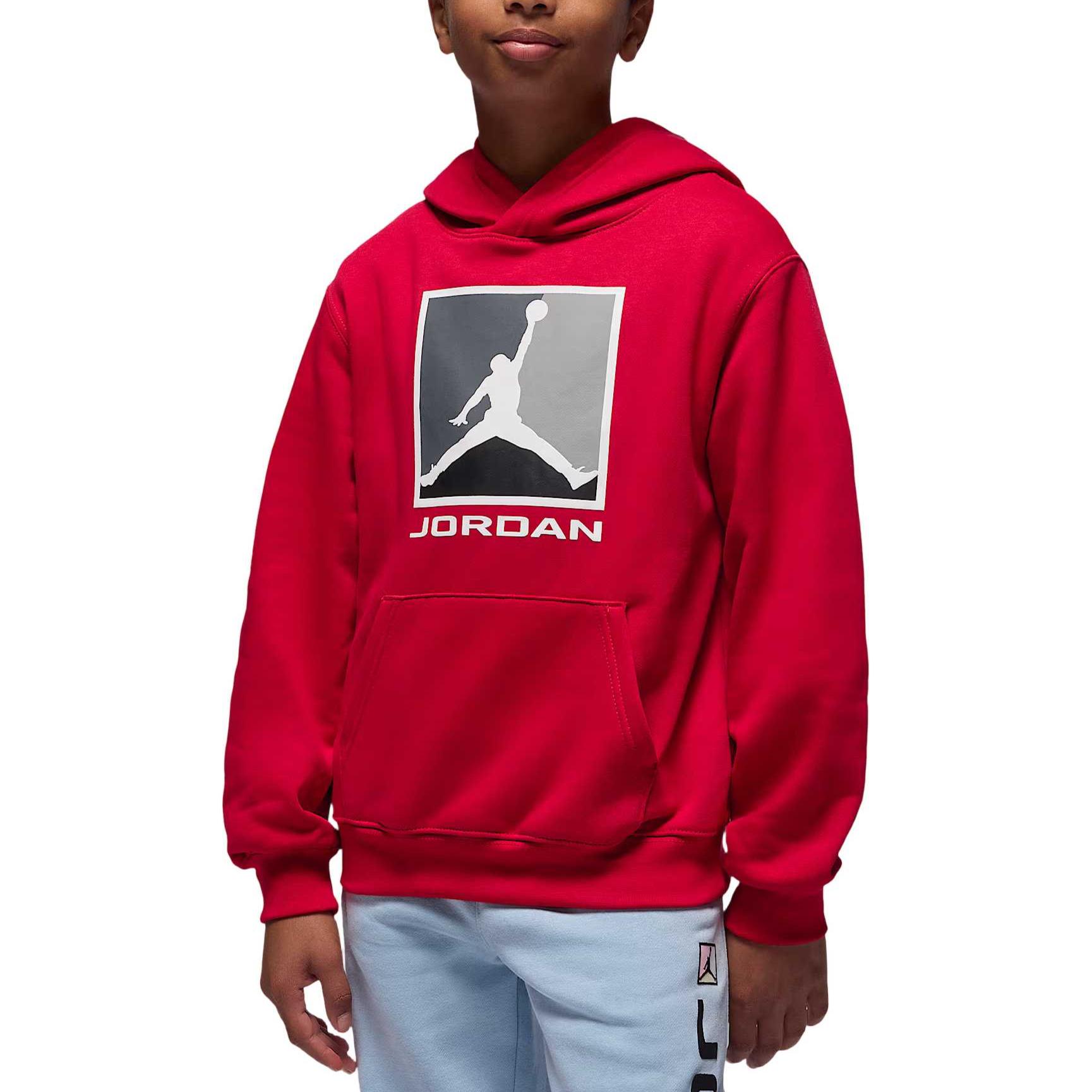 Jordan Essentials Свободная мягкая толстовка Детские топы IO2577-687 S
