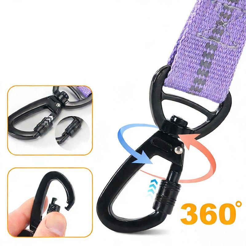 Elastic Buffer Reflective Dog Leash
