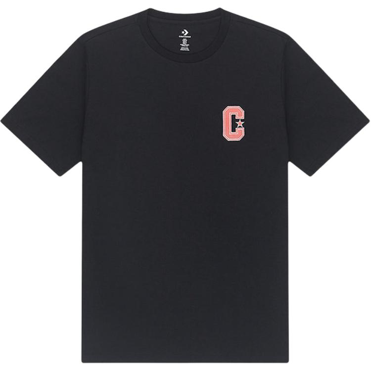 

New Converse T Shirts Men s Black 10028410-A01 M