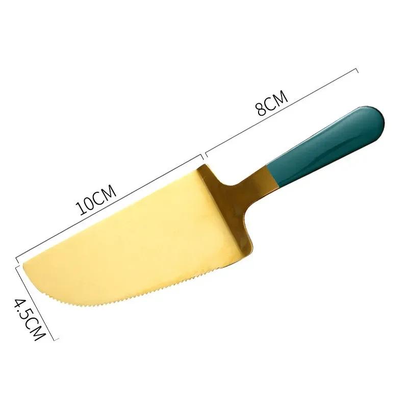 Creative Stainless Steel Cake Shovel Knife Pie Pizza Cheese Server Divider Knives Baking Household High-quality Kitchen Tools