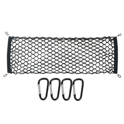 Filet de Rangement Cargo Universel Filet de Rangement pour Voiture Organiseur Autocollant Mural Poches Filet de Rangement pour Coffre de Voiture