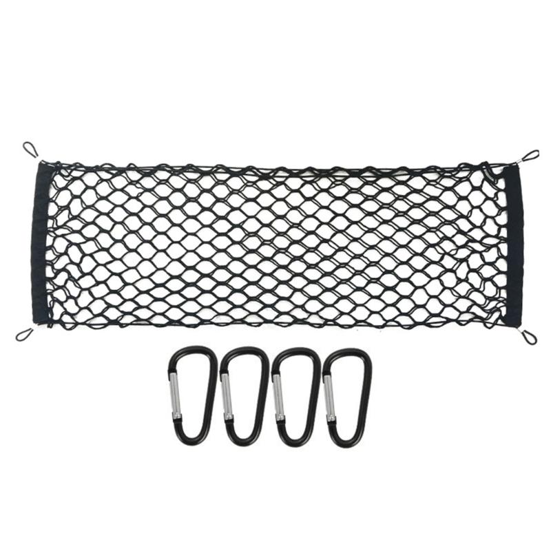 

Universally Mesh Cargo Net Car Storage Net Wall Sticker Organizer Pouches Bag Storage Mesh Net for Car Trunk Storage 1