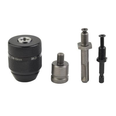 0.8mm-10mm Gręžimo griebtuvas 3/8-24UNF 4vnt Adapteris Griebtuvo konverteris
