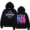 Anime KPop Demon Hunters Printed Hoodie Fall Winter Women Men Casual Fashion Hip Hop Streetwear Y2K Fleece Pullover Sweatshirts