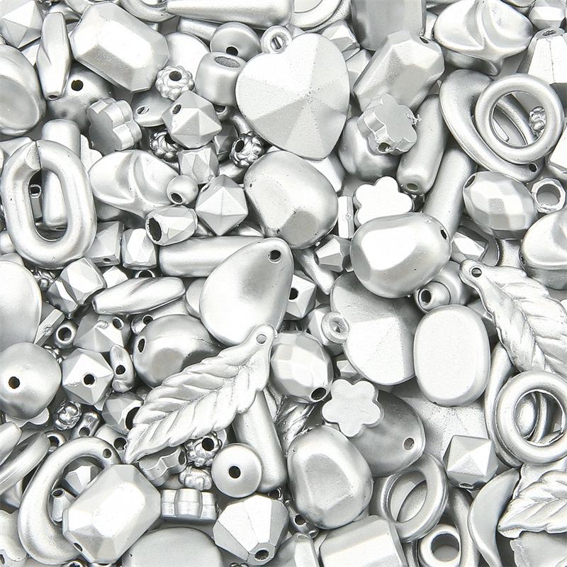 

Винтажная барочная акриловая бусина в глухой коробке: Аксессуары для ожерелий и кулонов своими руками Random Mix 30g/pack