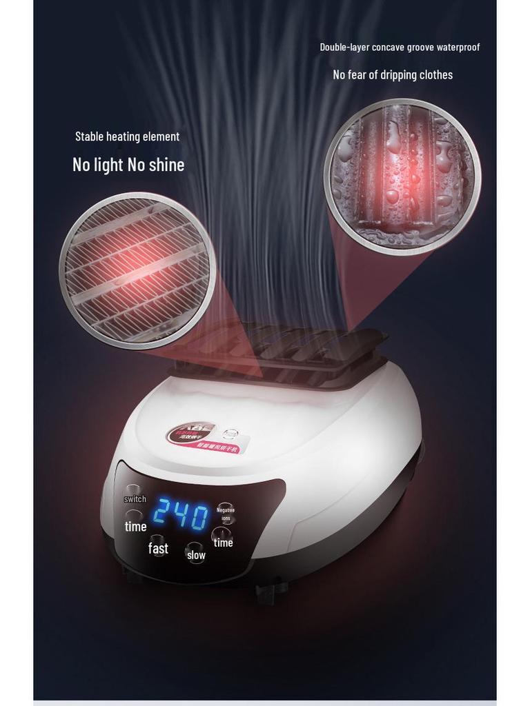 Household Multifunctional Dryer: Clothes, Shoe, and Heater Fan Unit